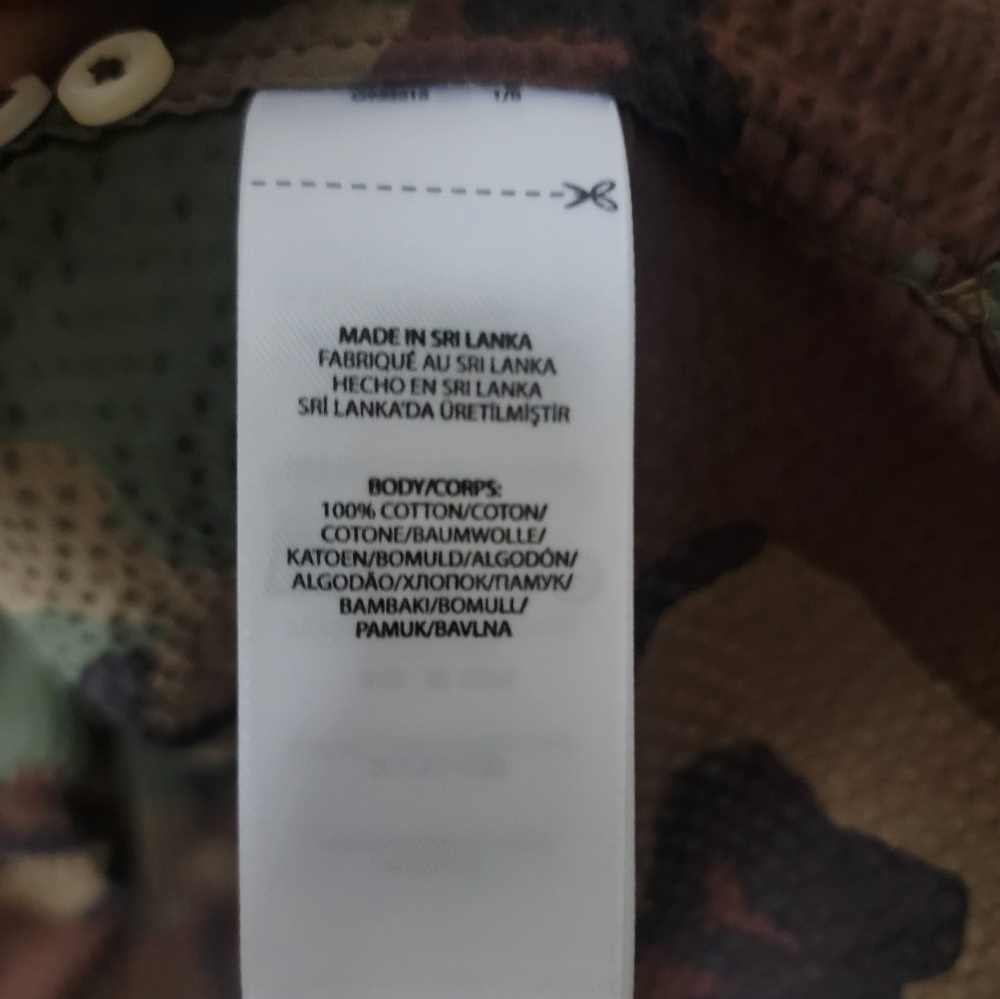 POLO RALPH LAURENMen's Classic-Fit Camo Seersucker ShirtSize Large.. - Picture 12 of 13